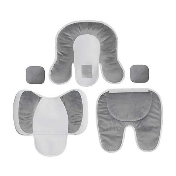 LulyBoo 5-Piece Baby to Toddler Seat Support Cushion in Grey - Picture 6 of 6